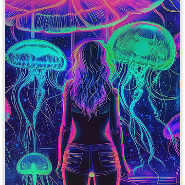 Sticker (Holographic) - Rare Character "Ghostlight"