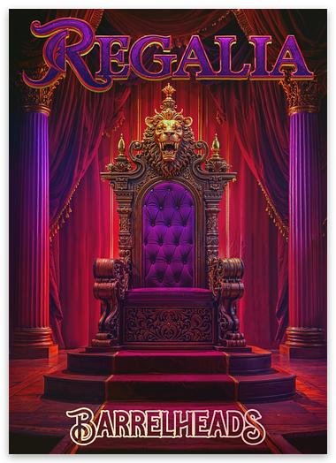 Sticker (Holographic) - Beautiful & The Damned "Regalia"