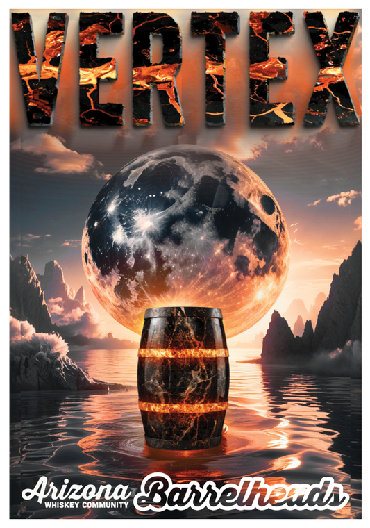 Art Card - Onyx & Amber "VERTEX"
