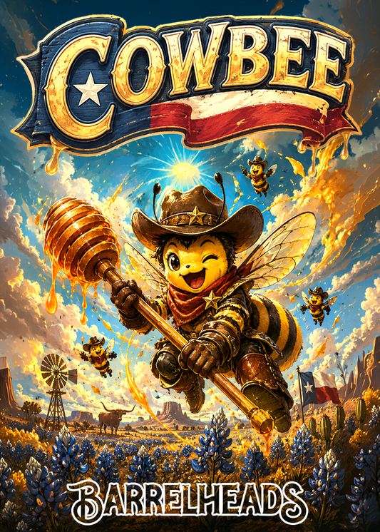 Sticker - Garrison Bros "Cowbee"