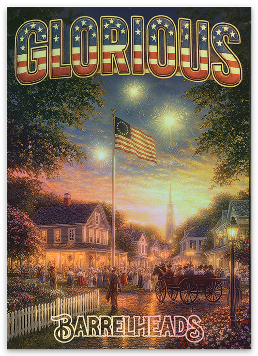 Sticker (Holographic) - Buckner's "Glorious"