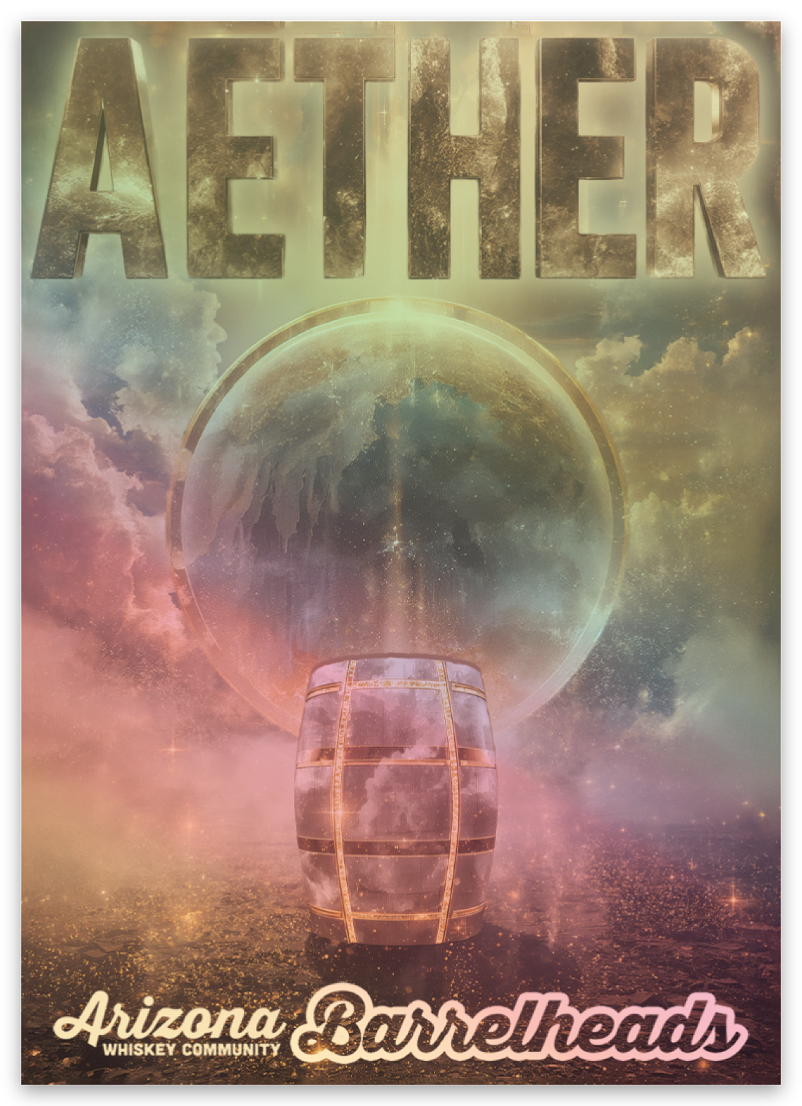 Sticker (Holographic) - Rare Character "AETHER"