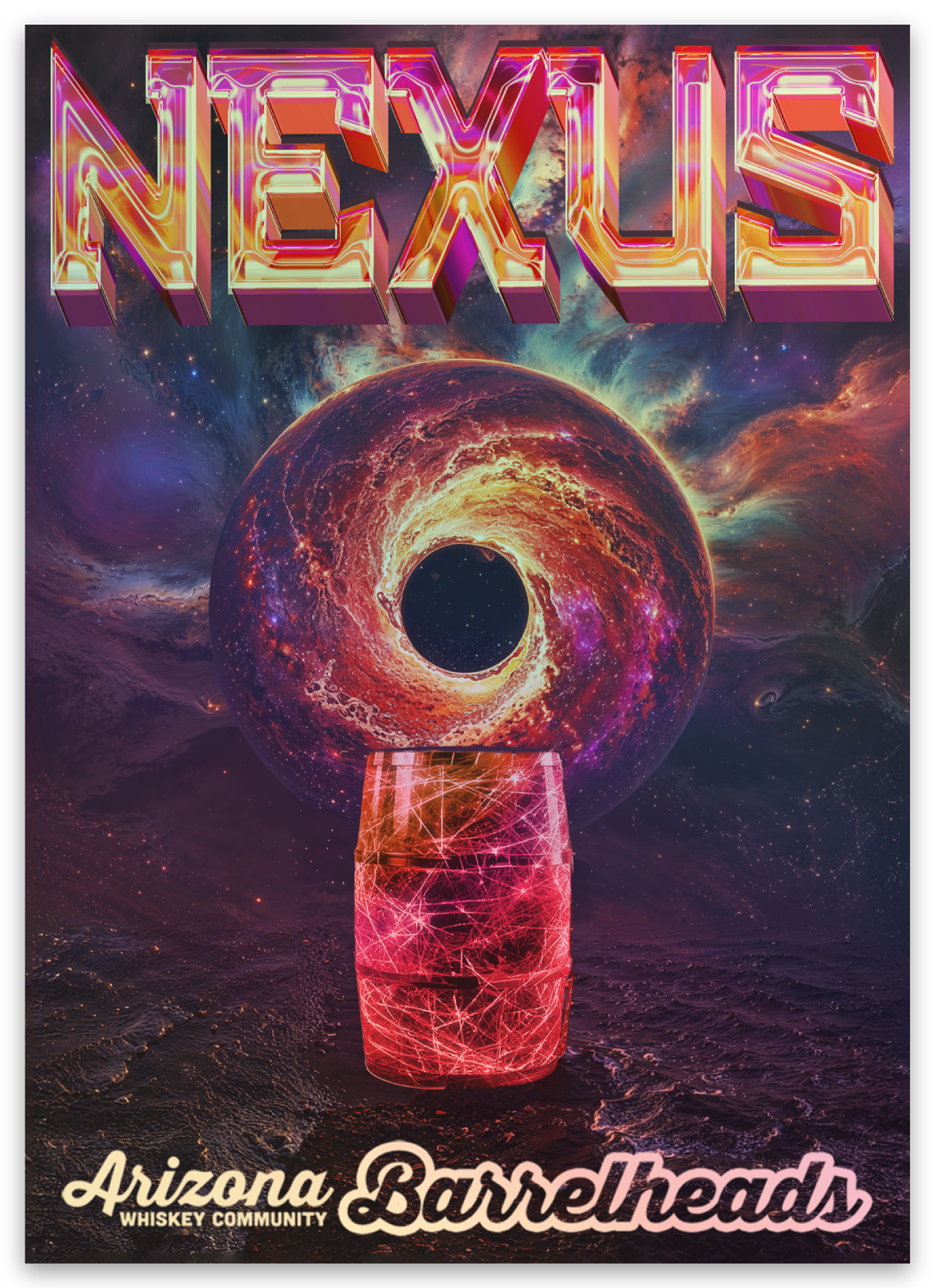Sticker (Holographic) - Uncommon Spirits "NEXUS"
