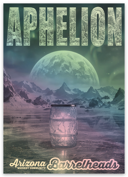 Sticker (Holographic) - Onyx & Amber "APHELION"