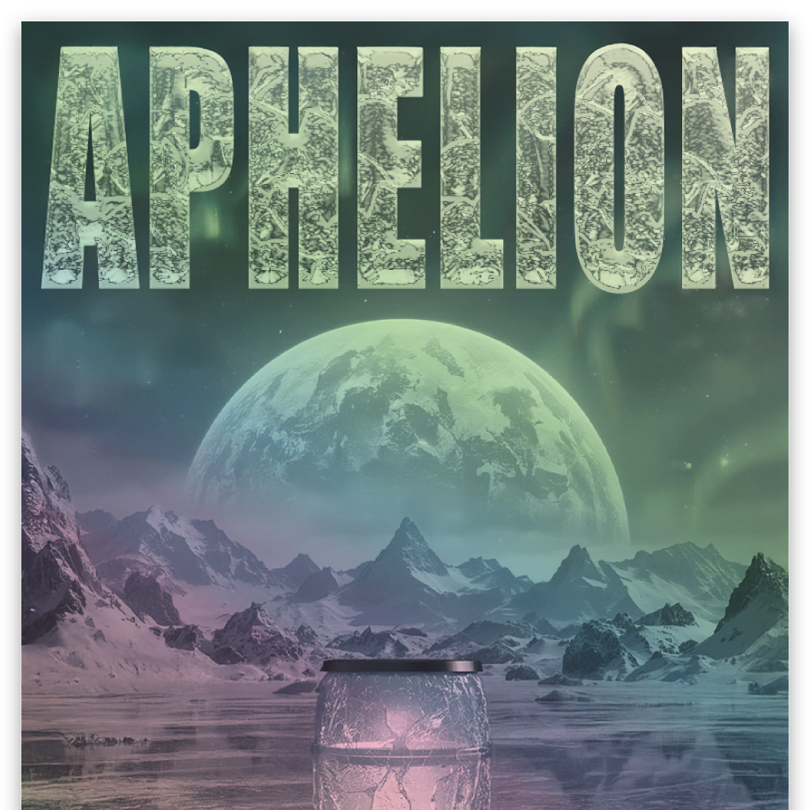 Sticker (Holographic) - Onyx & Amber "APHELION"