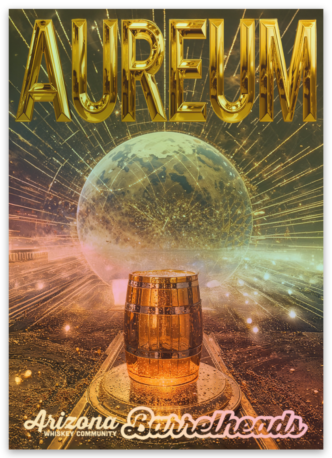 Sticker (Holographic) - Uncommon Spirits "AUREUM"