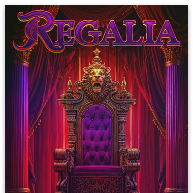 Sticker (Holographic) - Beautiful & The Damned "Regalia"
