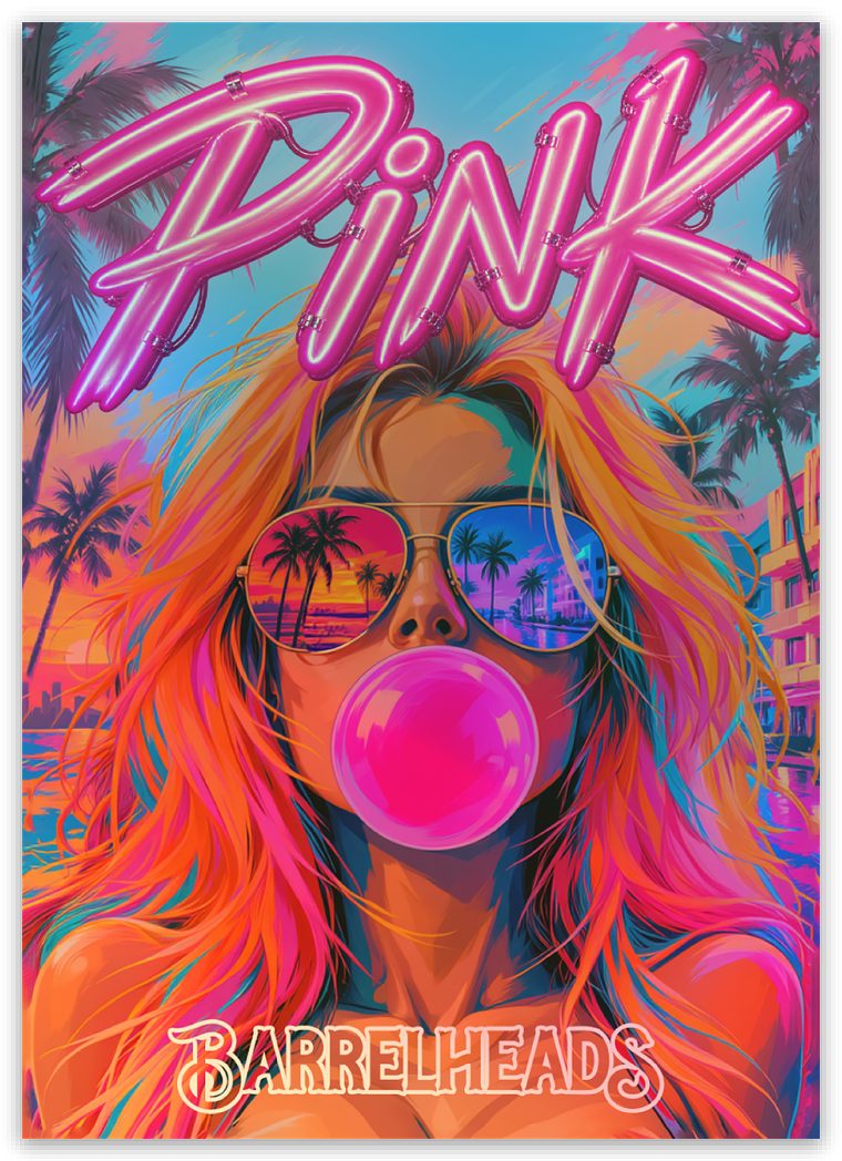 Sticker (Holographic) - Circle City "Pink"