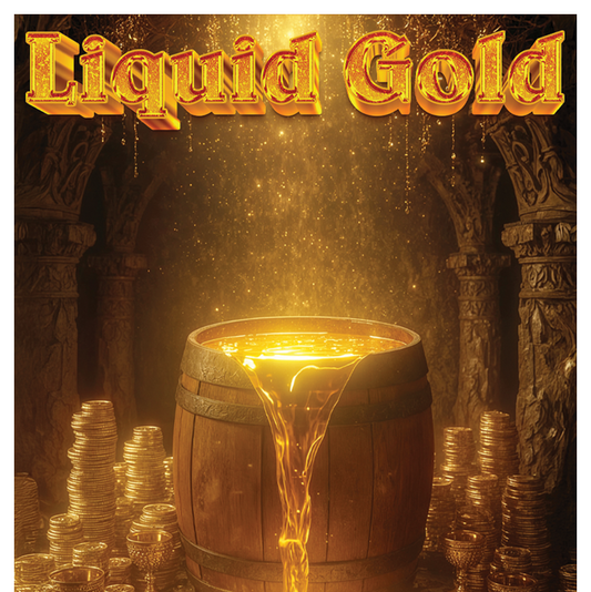 Art Card - Magnolia "Liquid Gold"