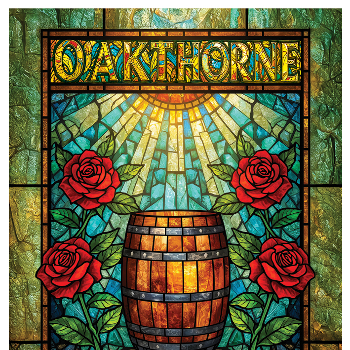 Art Card - Four Roses "Oakthorne"