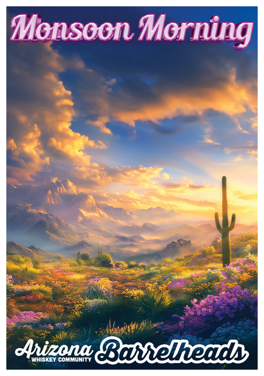 Art Card - River Roots "Monsoon Morning"