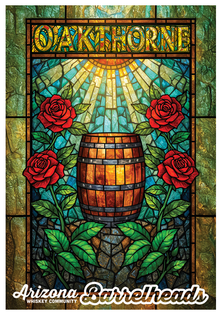 Sticker - Four Roses "Oakthorne"