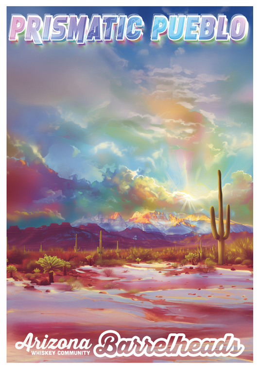 Art Card - River Roots "Prismatic Pueblo"