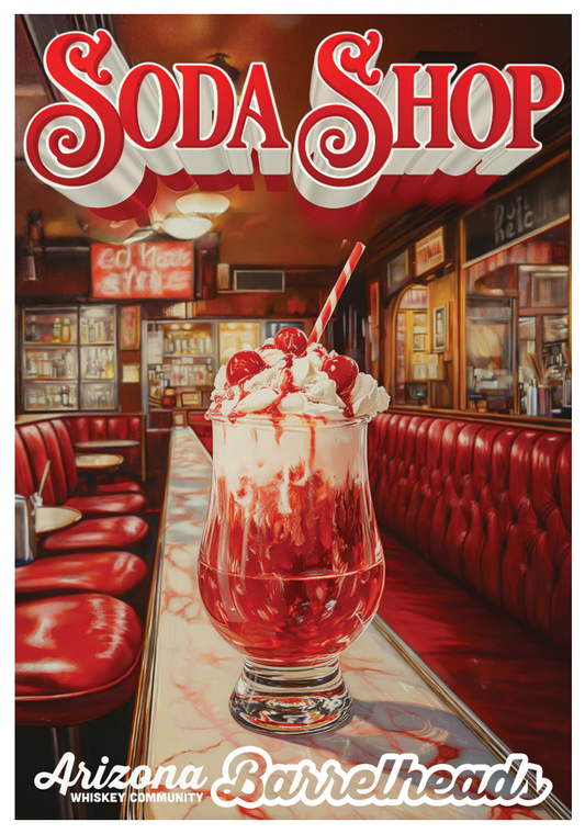 Art Card - Pursuit Spirits "Soda Shop"