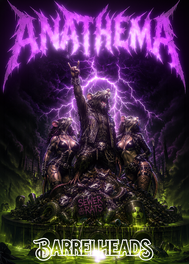 Sticker - Onyx & Amber "Anathema"