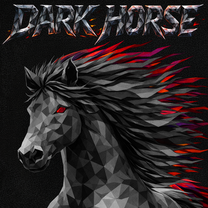 Sticker - Blackout "Dark Horse"