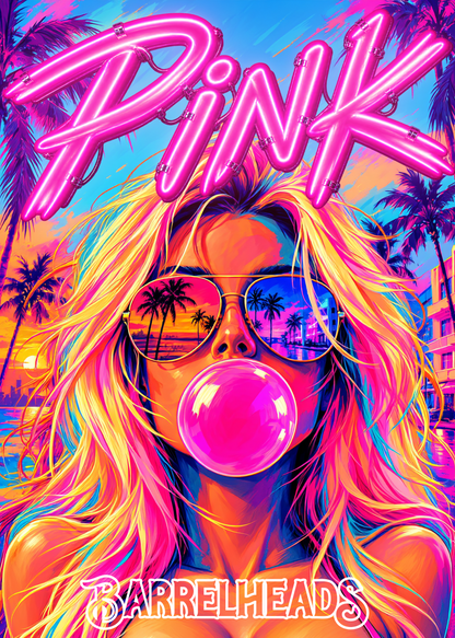 Magnet - Circle City "Pink" (Alt)