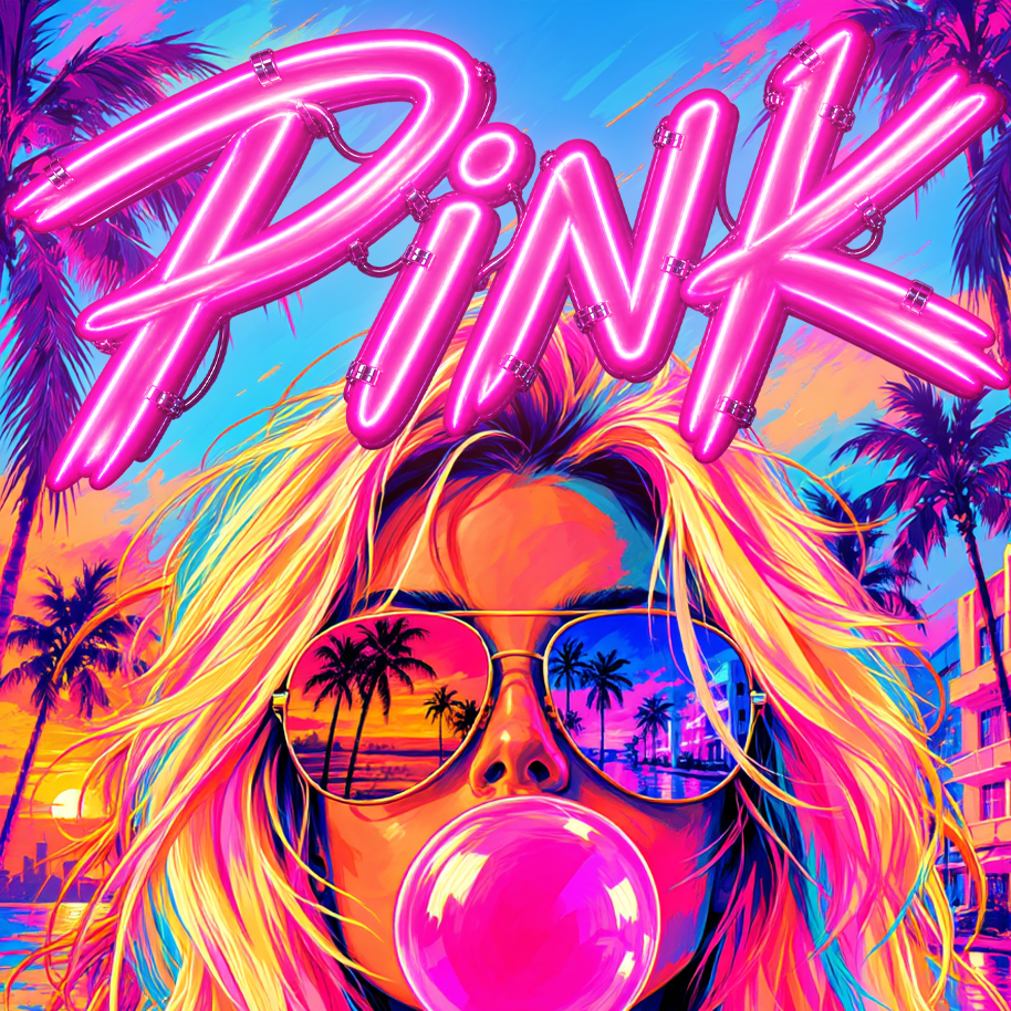 Magnet - Circle City "Pink" (Alt)