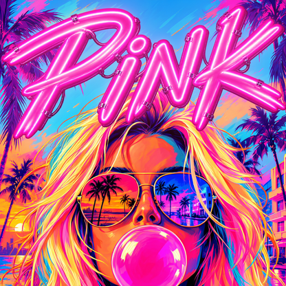 Magnet - Circle City "Pink" (Alt)