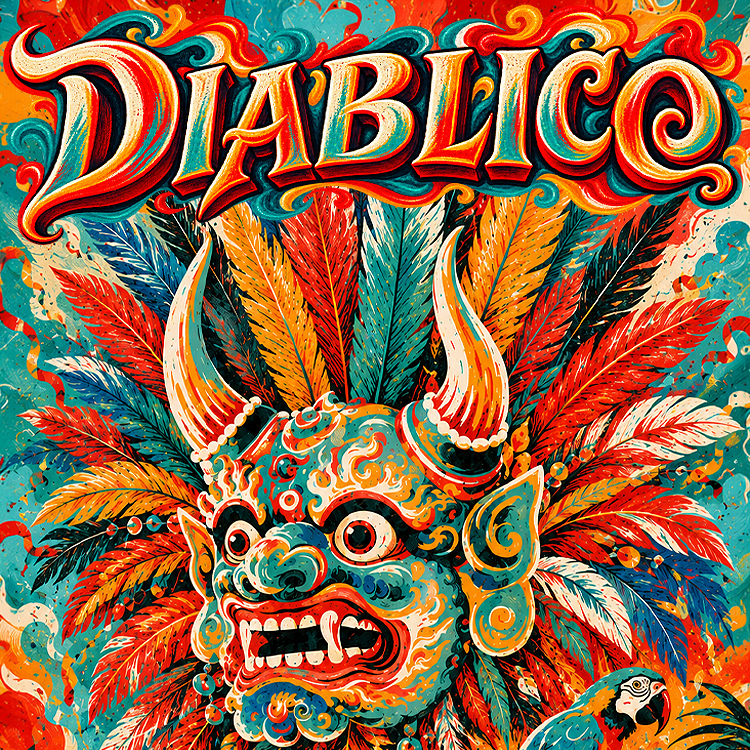 Sticker - Vida Caña "Diablico"