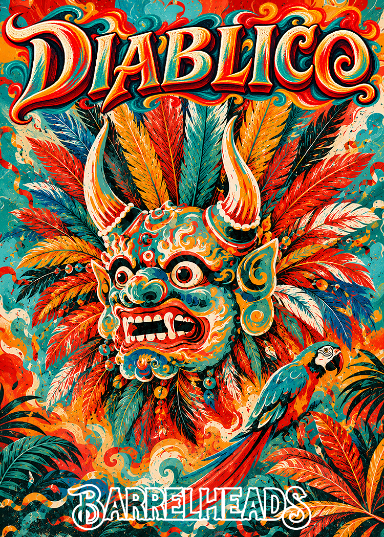 Sticker - Vida Caña "Diablico"