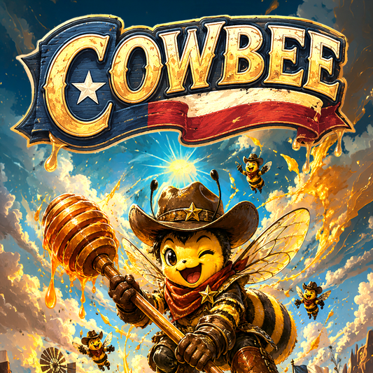 Sticker - Garrison Bros "Cowbee"