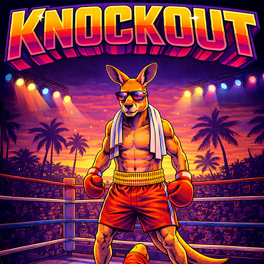 Sticker - Larrikin "Knockout"