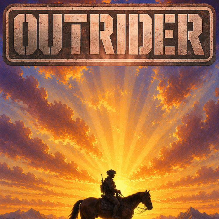 Sticker - Horse Soldier "Outrider"