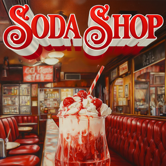 Sticker - Pursuit Spirits "Soda Shop"