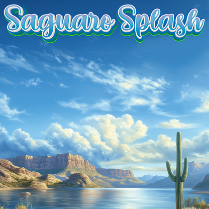 Sticker - River Roots "Saguaro Splash"