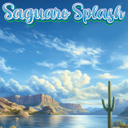 Sticker - River Roots "Saguaro Splash"
