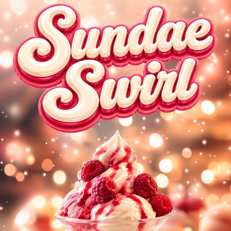 Sticker - Augusta "Sundae Swirl"