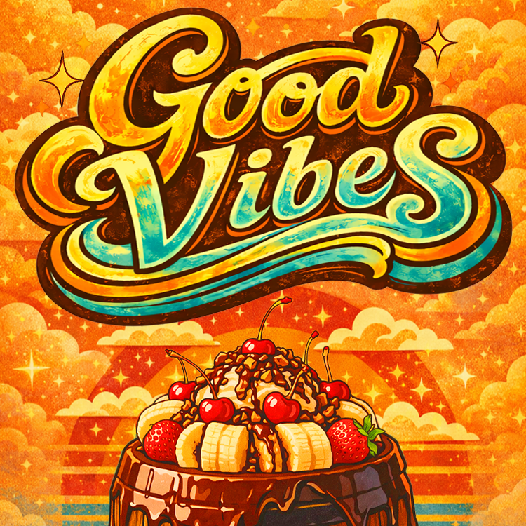 Magnet - Uncommon Spirits "Good Vibes"