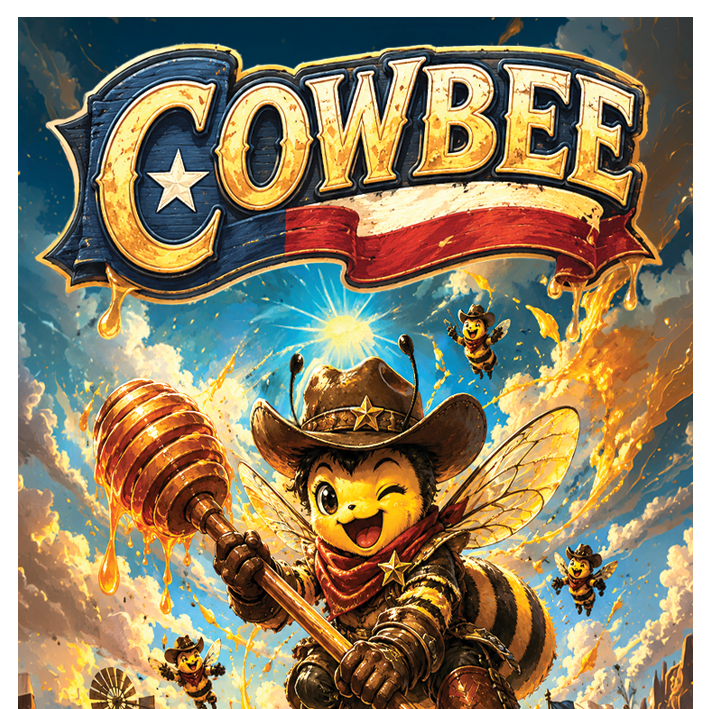 Art Card - Garrison Bros "Cowbee"