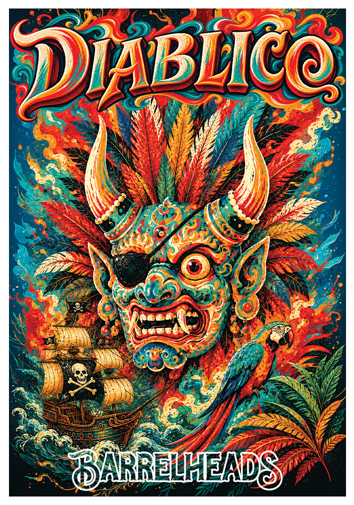 Art Card - Vida Caña "Diablico" (Alt)