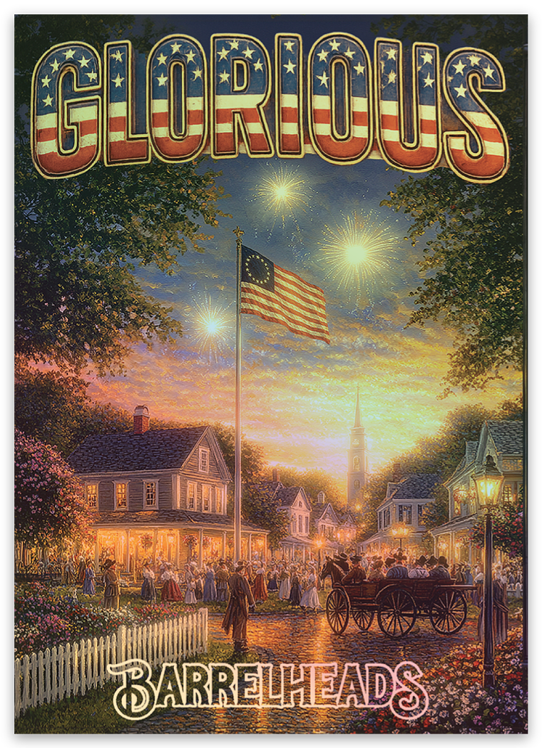 Sticker (Holographic) - Buckner's "Glorious"