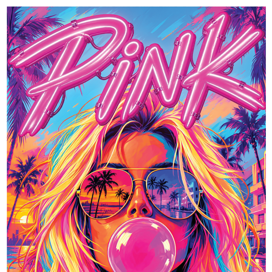 Art Card - Circle City "Pink" (Alt)