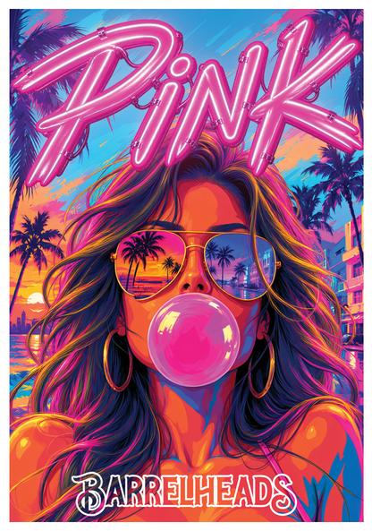 Art Card - Circle City "Pink"