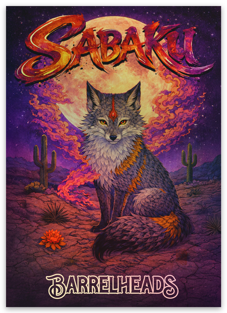 Sticker (Holographic) - Yokai "Sabaku"